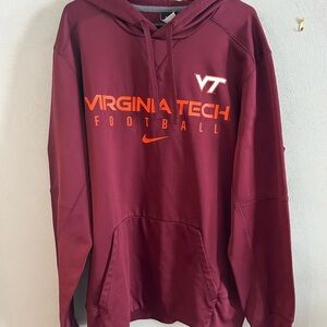 VIRGINIA TECH Nike Therma-Fit Maroon Hoodie